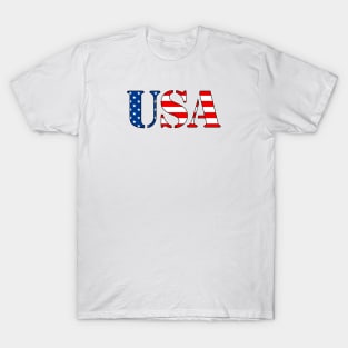 Faded USA T-Shirt